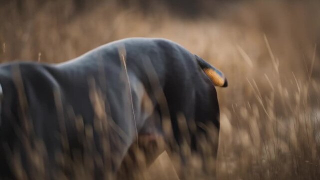 &bdquo;Der Jagdinstinkt&ldquo; &ndash; Dobermann auf der Jagd