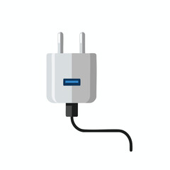 Fototapeta premium USB Charger Adapter with Cable