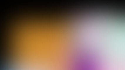 Fototapeta premium Abstract textured background with smooth color transitions from dark brown and golden yellow to soft purple and pale blue