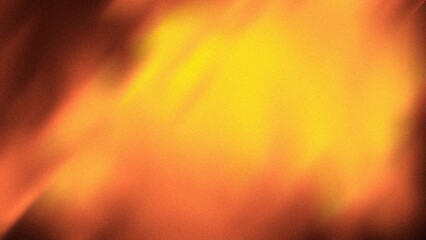 Grainy Textured Abstract Background &ndash; Noisy Gradient in Warm Fiery Tones for Design and Overlay