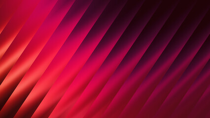 Abstract red gradient background with diagonal flowing lines