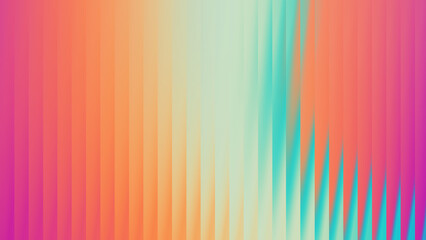Vibrant vertical gradient of colorful pastel shades blending seamlessly