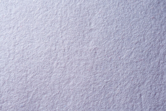 Closeup of Light Purple Felt Fabric Texture with Soft Fibers