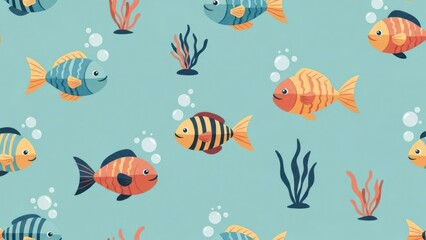 Obraz premium Fish pattern