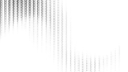 Abstract geometric pattern illustration with cascading triangles and dots © webhazrat