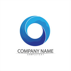Water drop Logo Template vector