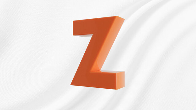 Plastic Letter Z