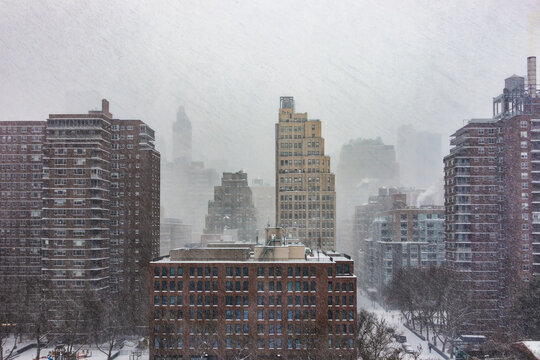 NYC During a Snow Storm