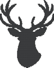 Simple Deer Head Design