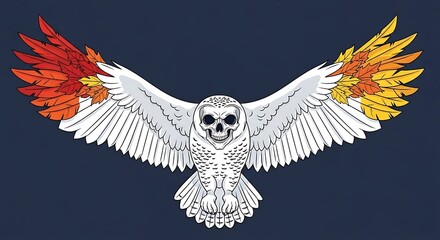 A black vector illustration of angel wings isolated on white background creates a symbolic tattoo design featuring feather art and a flying bird silhouette