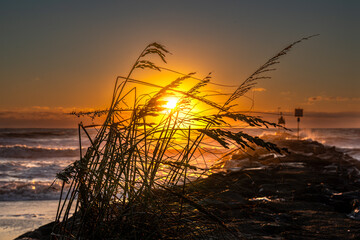 Sunrise at the beach