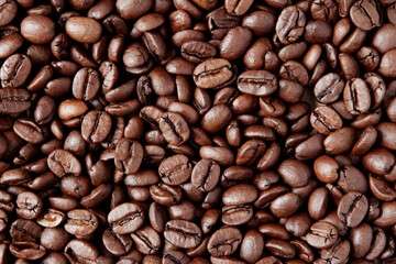 Fototapeta premium Roasted coffee beans