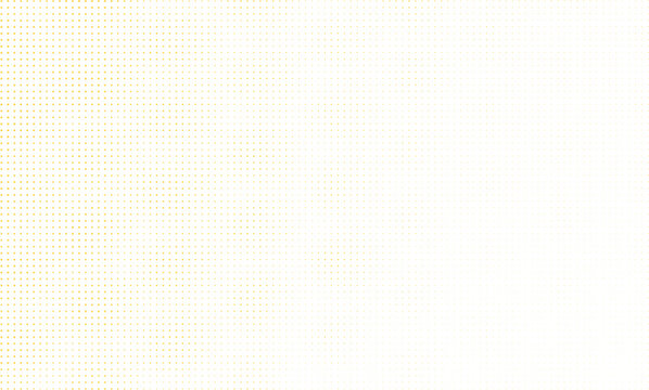 Yellow halftone dots gradient abstract pattern, Yellow dot halftone smooth gradient background