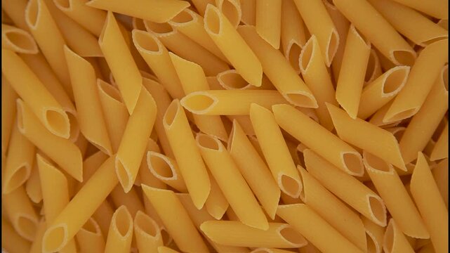 Pasta cyclical background. Macaron. Food. Product made from wheat.