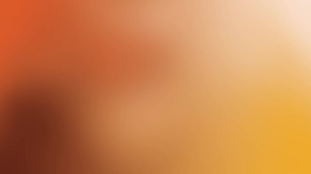 Abstract Warm Orange and Amber Gradient Motion Background Loop