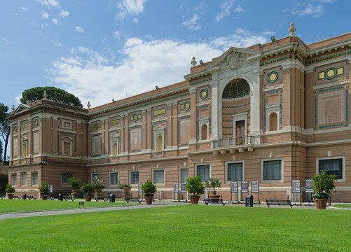 Vatican Museum Courtyard, Rome, Lazio, Italy