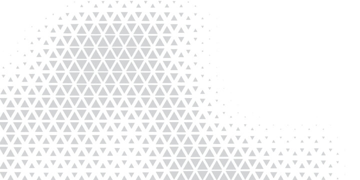 Horizontal halftone with grey rhombus pattern background