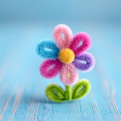 Pipe Cleaner Flower