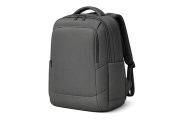 Gray modern backpack for travel and daily commuting