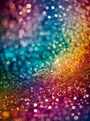Abstract colorful background with bokeh