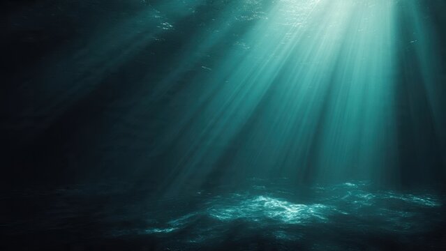 Underwater Sun Rays