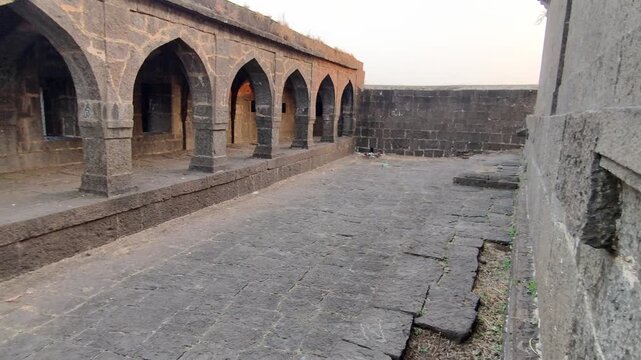21 January 2026, Shikhar Shingnapur, The memorial of Chhatrapati Shivaji Maharaj Near Shingnapur Temple, Shingnapur is an important religious place in Satara, Maharashtra, India.