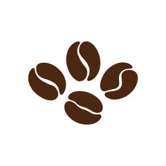Obraz premium Coffee Bean Icon Set – Roasted Coffee Seeds Collection for Cafe, Coffee Shop Logo, Packaging, Branding and Beverage Design.