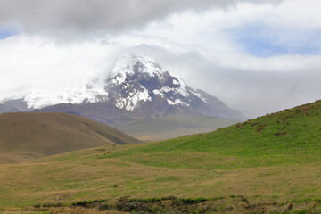 Obraz premium Antisana, Parque Nacional Antisana, Ecuador