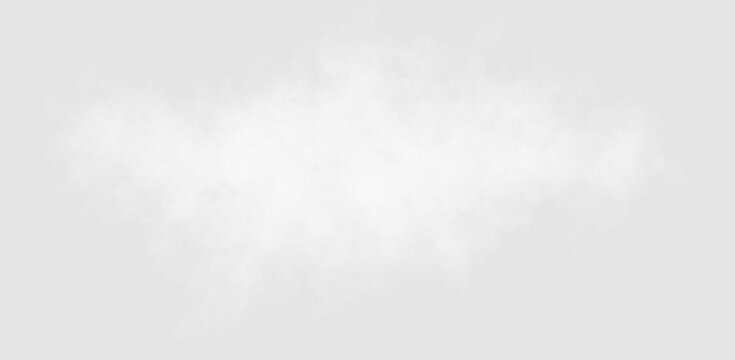 Cutout clean white cloud transparent backgrounds special effect 3d illustration