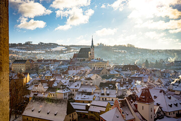 Cesky Krumlov, the most beautiful city in the guilds