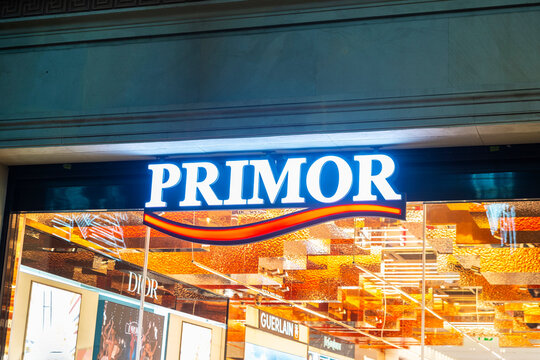 Primor perfumery shop in Barcelona, Catalonia, Spain