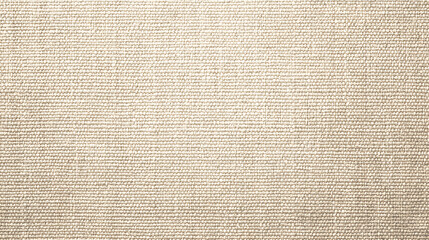 Fototapeta premium Closeup of beige woven fabric texture