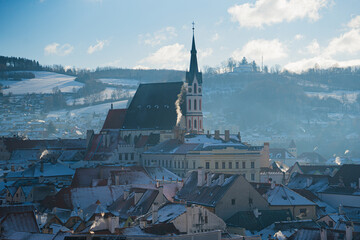 Cesky Krumlov, the most beautiful city in the guilds