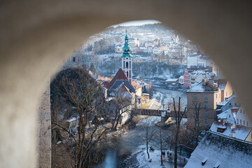 Cesky Krumlov, the most beautiful city in the guilds