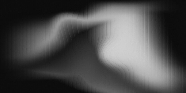 Ethereal misty form in monochromatic haze