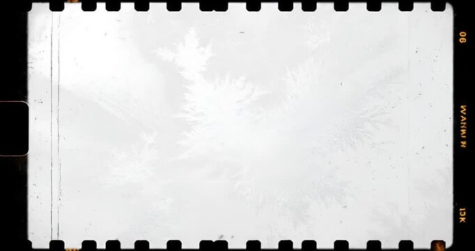 Abstract black and white film strip border