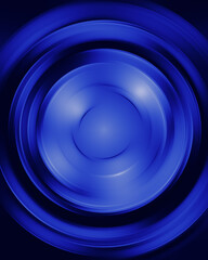 Obraz premium Abstract Red and Black Circular Background with Dynamic Motion Effect