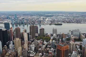 Fototapeta premium New York city, view from the Empire State Building