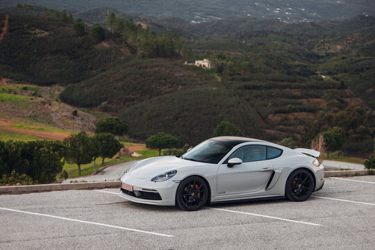 Porsche Cayman GTS at the mountains