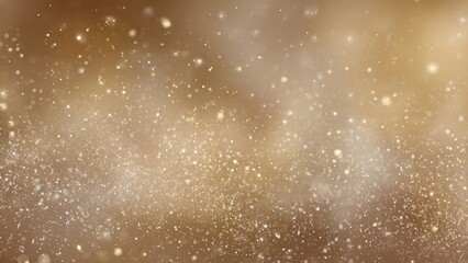 Obraz premium Golden sparkling dust background