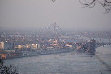 Obraz premium bridge over the bosphorus strait