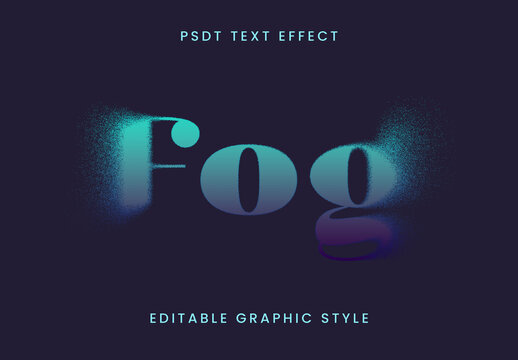 Vanish Grain Text Effect