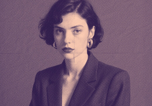 Vintage Duotone Photo Effect