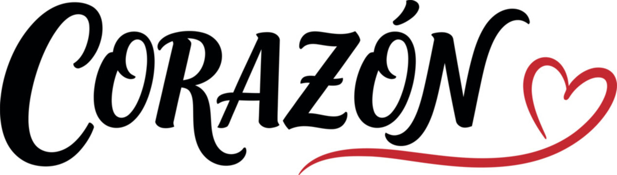 Vector Corazon heart symbol logo