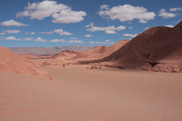 Marvelous Devil's Desert in northwest Argentina