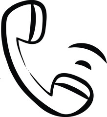 Call icon . Phone call sign . Phone Vector . 