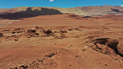 marvelous Devil's Desert in northwest Argentina