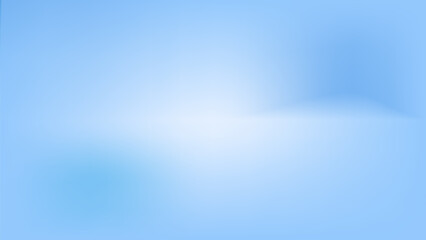 Obraz premium Abstract soft blue gradient background with gentle central glow. Minimalist style with smooth transitions, suitable for banner, web header, presentation slide or mobile wallpaper.