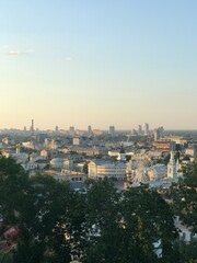Fototapeta premium View over a big city