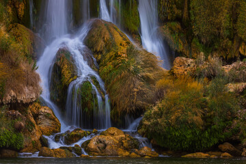 Kravica Waterfalls Cascading Over Tufa